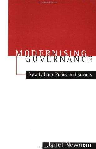 Book cover of Modernizing Governance: New Labour, Policy and Society (PDF)