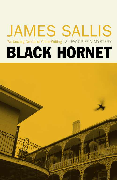 Book cover of Black Hornet (Lew Griffin #3)