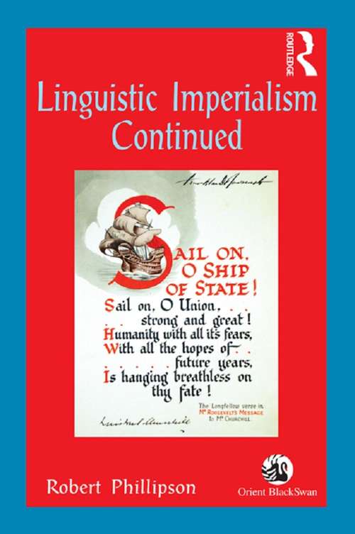 Book cover of Linguistic Imperialism Continued