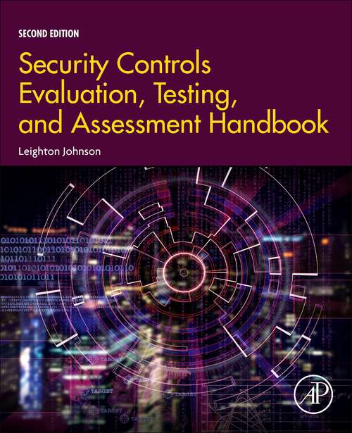 Book cover of Security Controls Evaluation, Testing, and Assessment Handbook (2)