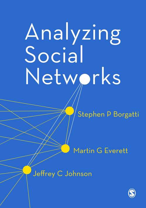 Book cover of Analyzing Social Networks (PDF)