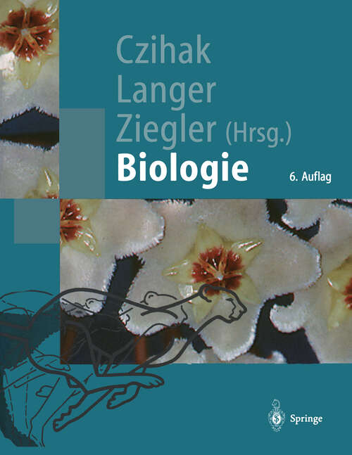 Book cover of Biologie: Ein Lehrbuch (6. Aufl. 1996) (Springer-Lehrbuch)
