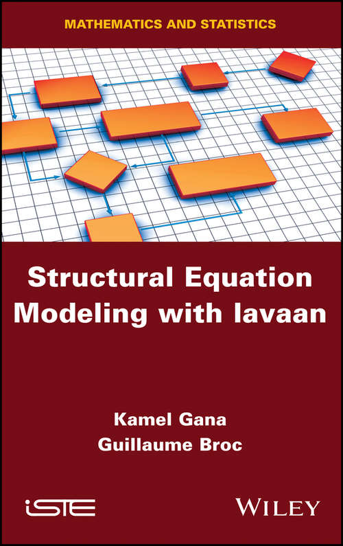 Book cover of Structural Equation Modeling with lavaan