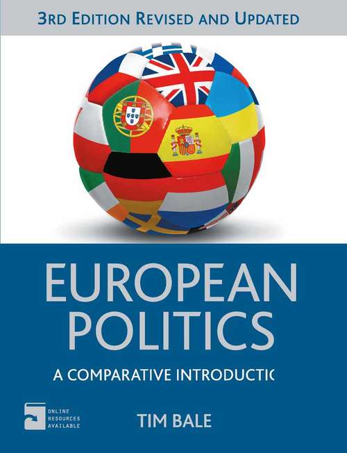 Book cover of European Politics: A Comparative Introduction (3rd ed. 2013) (Comparative Government and Politics)
