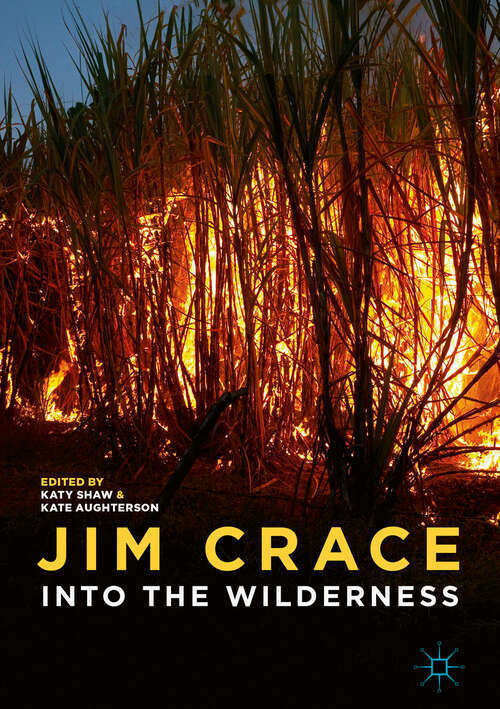 Book cover of Jim Crace: Into the Wilderness (1st ed. 2018)