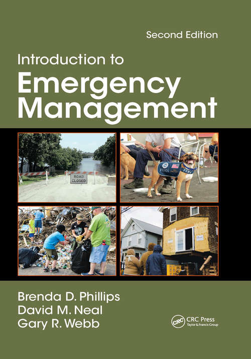 Book cover of Introduction to Emergency Management