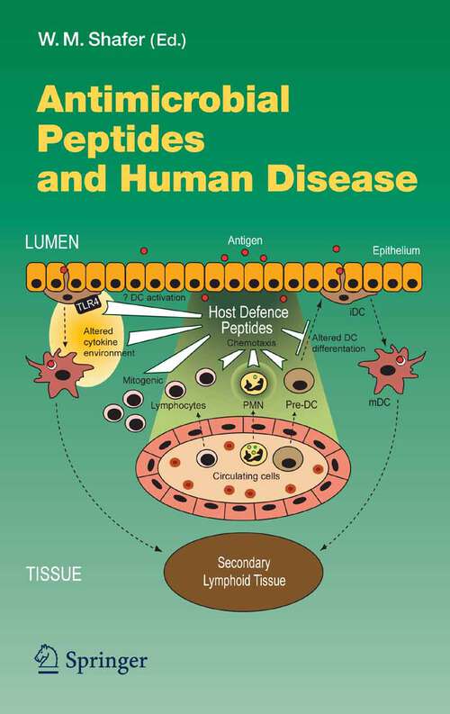 Book cover of Antimicrobial Peptides and Human Disease (2006) (Current Topics in Microbiology and Immunology #306)