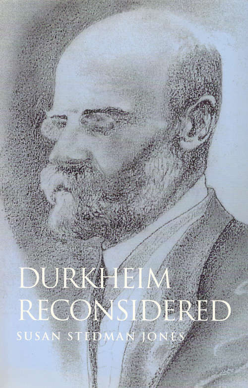 Book cover of Durkheim Reconsidered