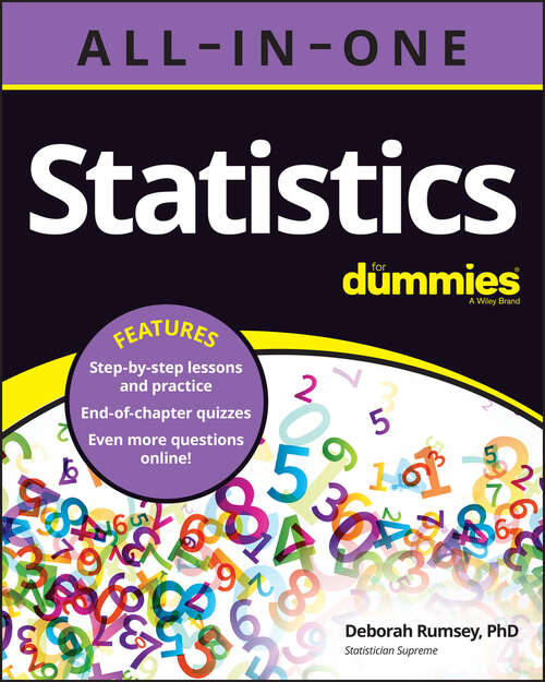 Book cover of Statistics All-in-One For Dummies