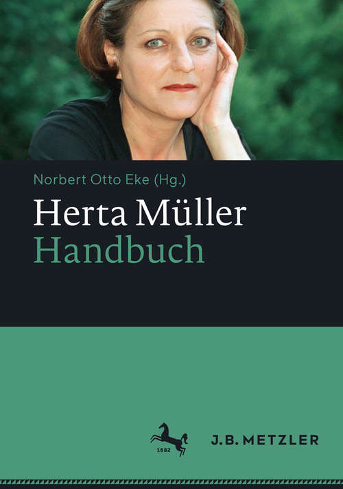 Book cover of Herta Müller-Handbuch (1. Aufl. 2017)