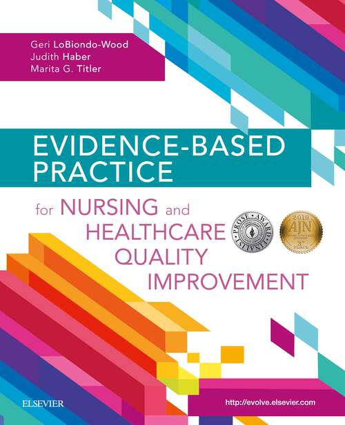 Book cover of Evidence-Based Practice for Nursing and Healthcare Quality Improvement