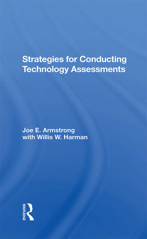 Book cover of Strategies For Conducting Technology Assessments