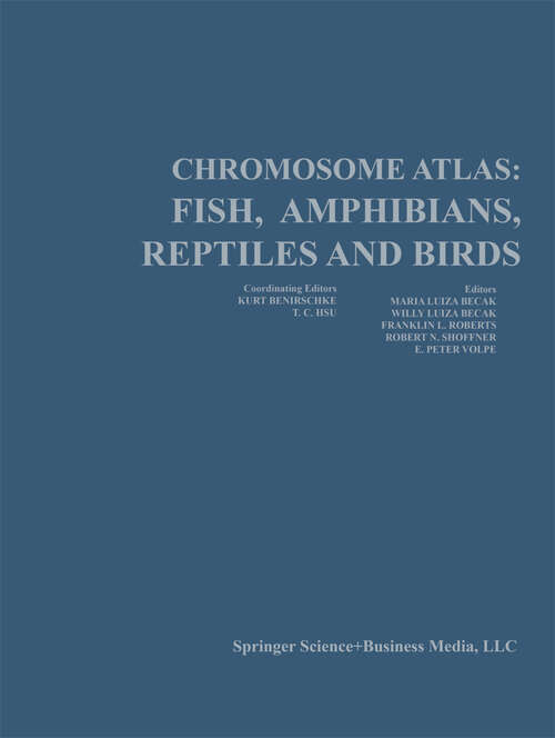 Book cover of Chromosome Atlas: Volume 2 (1973)