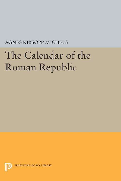 Book cover of Calendar of the Roman Republic (PDF)