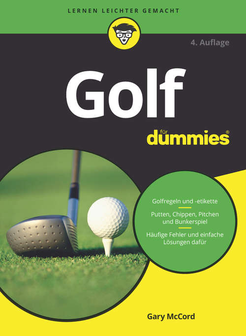 Book cover of Golf für Dummies (4. Auflage) (Für Dummies)