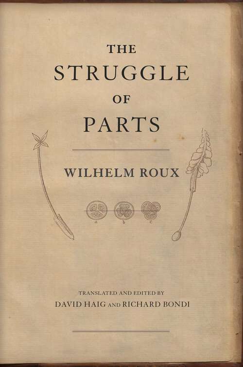 Book cover of The Struggle of Parts