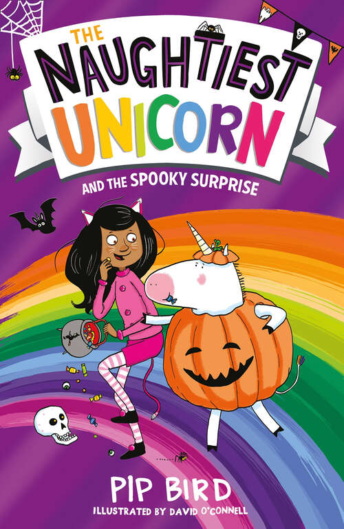 Book cover of The Naughtiest Unicorn and the Spooky Surprise (The Naughtiest Unicorn series #7)