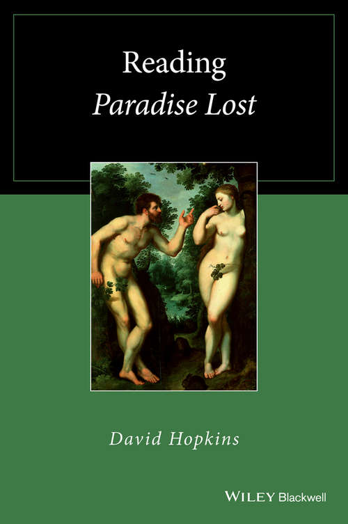 Book cover of Reading Paradise Lost (Wiley Blackwell Reading Poetry)