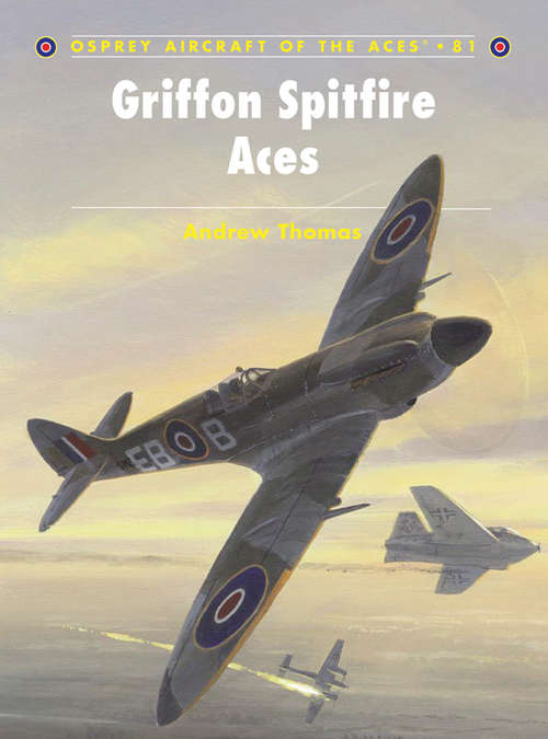 Book cover of Griffon Spitfire Aces (Aircraft of the Aces #81)