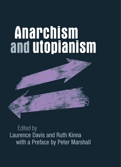 Book cover of Anarchism and utopianism