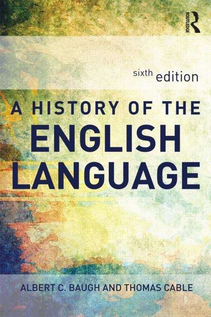 Book cover of A History of the English Language