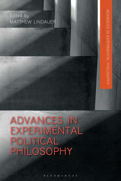 Book cover of Advances in Experimental Political Philosophy (Advances in Experimental Philosophy)