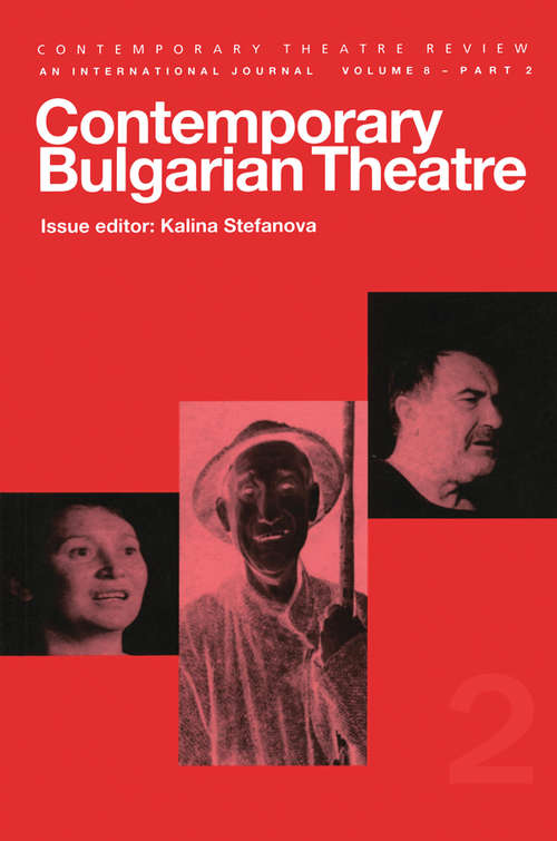 Book cover of Contemp Bugarian Theatre 2