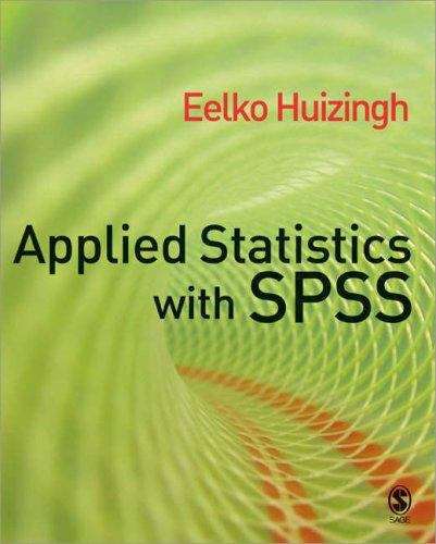 Book cover of Applied Statistics with SPSS (PDF)