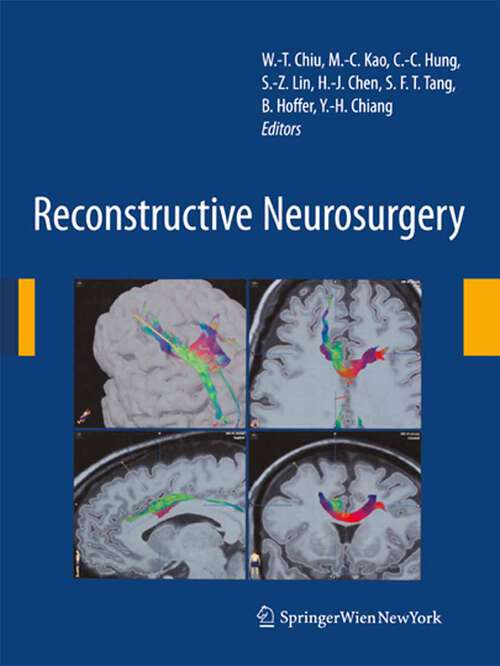 Book cover of Reconstructive Neurosurgery (2008) (Acta Neurochirurgica Supplement)