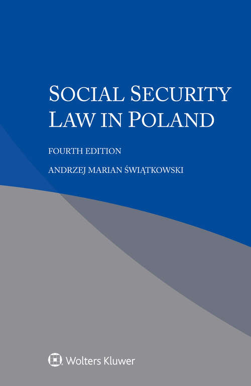 Book cover of Social Security Law in Poland (4)