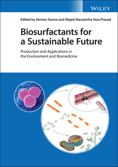 Book cover of Biosurfactants for a Sustainable Future: Production and Applications in the Environment and Biomedicine