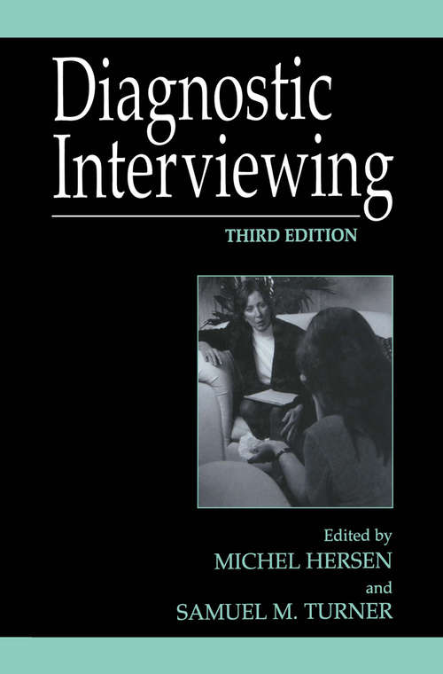 Book cover of Diagnostic Interviewing (3rd ed. 2003)