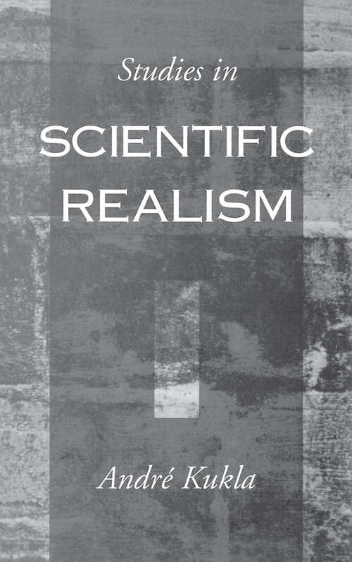 Book cover of Studies In Scientific Realism