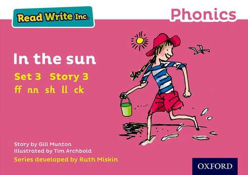 Book cover of Read Write Inc. Phonics: Pink Set 3 Storybook 3 In the Sun