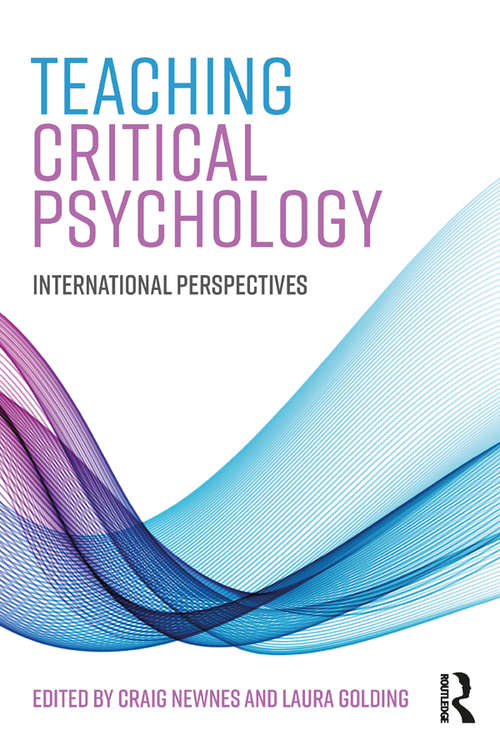 Book cover of Teaching Critical Psychology: International Perspectives