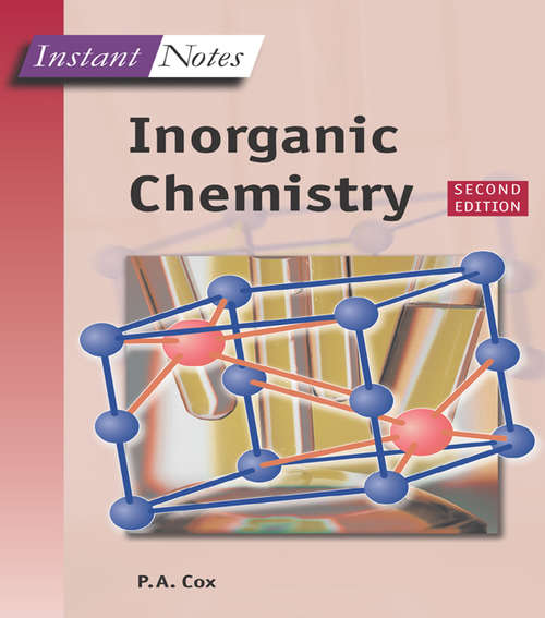 Book cover of BIOS Instant Notes in Inorganic Chemistry (2) (Instant Notes)
