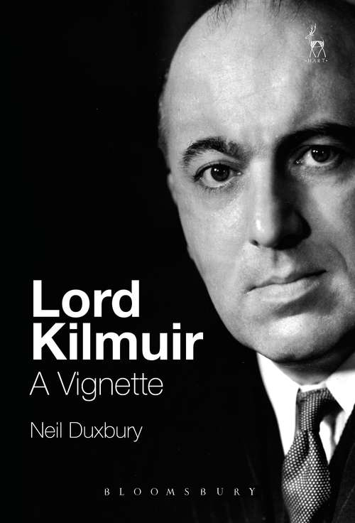 Book cover of Lord Kilmuir: A Vignette