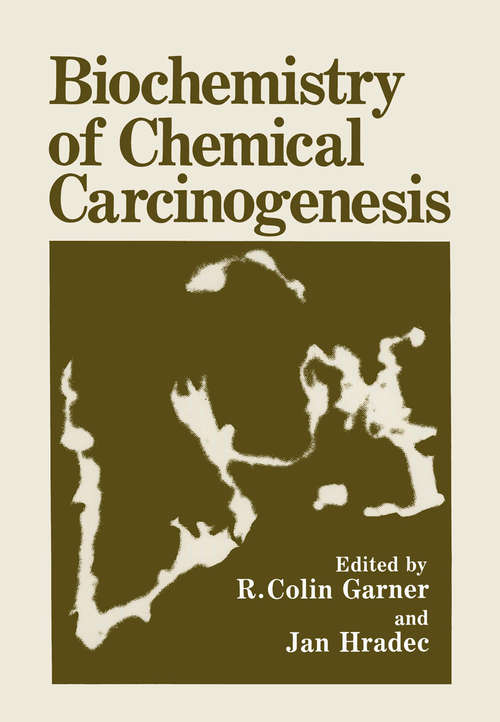 Book cover of Biochemistry of Chemical Carcinogenesis: (pdf) (1989)
