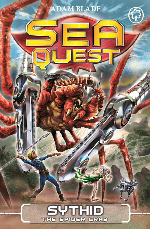 Book cover of Sythid the Spider Crab: Book 17 (Sea Quest)