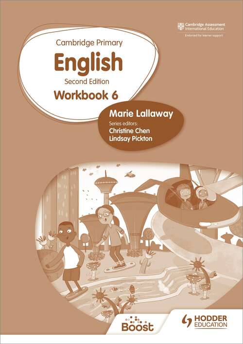 Book cover of Cambridge Primary English Workbook 6 Second Edition