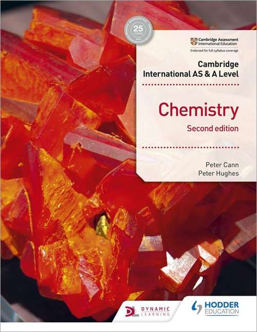 Book cover of Cambridge International AS & A Level Chemistry Student's Book Second Edition