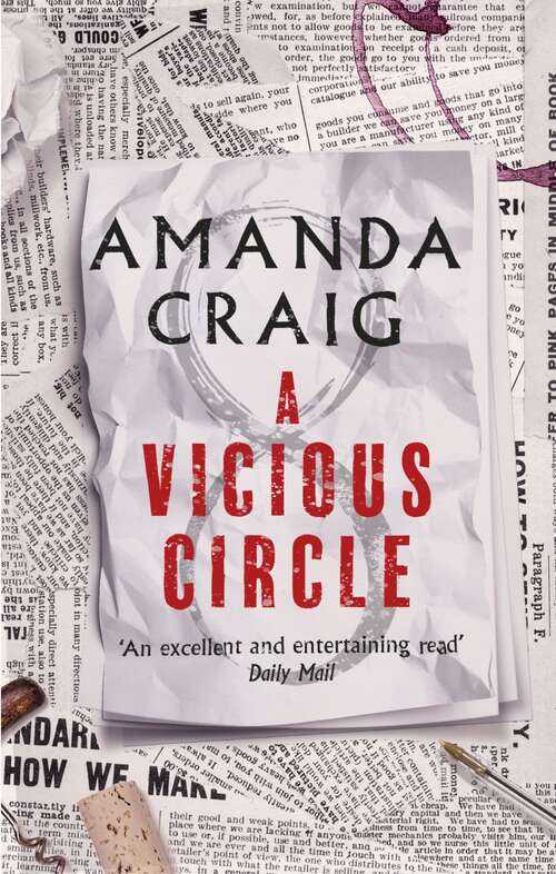Book cover of A Vicious Circle: ‘A rip-roaring read’ Elle