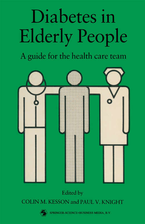 Book cover of Diabetes in Elderly People: A guide for the health care team (1990)