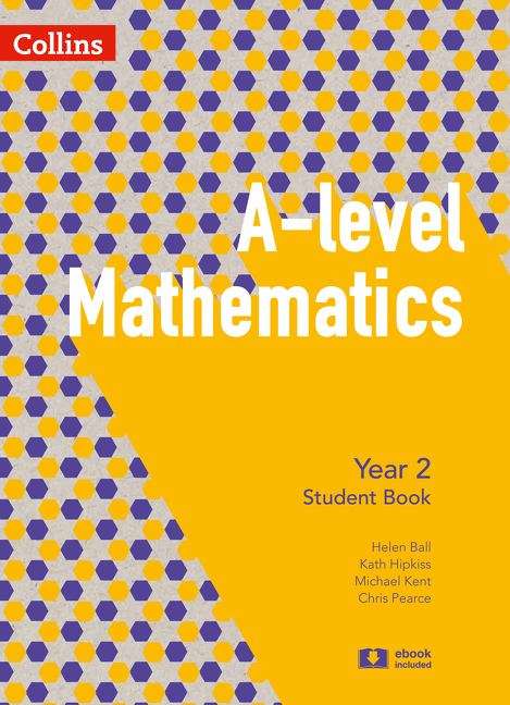 Book cover of A Level Mathematics Year 2 Student Book (PDF)