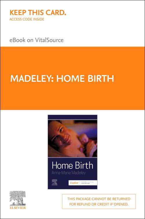 Book cover of Home Birth - E-Book