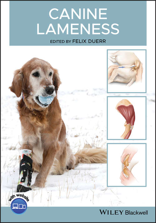 Book cover of Canine Lameness