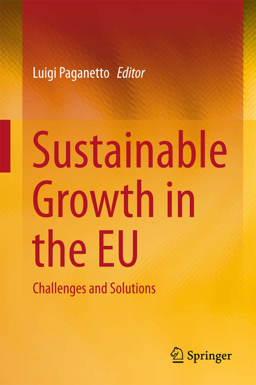Book cover of Sustainable Growth in the EU: Challenges and Solutions