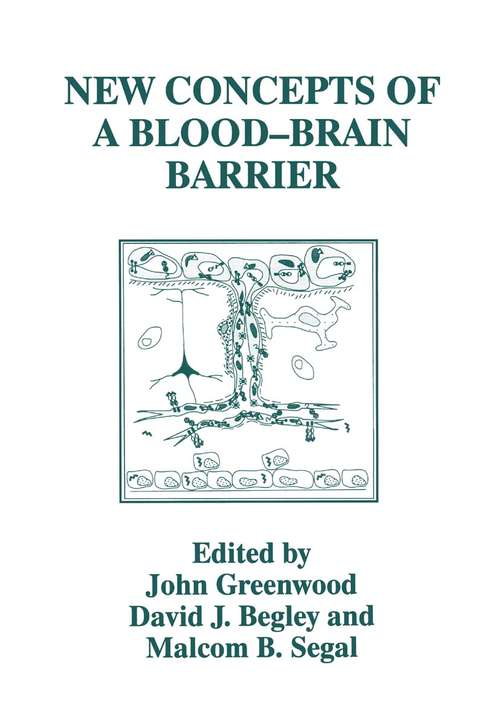 Book cover of New Concepts of a Blood—Brain Barrier (1995)