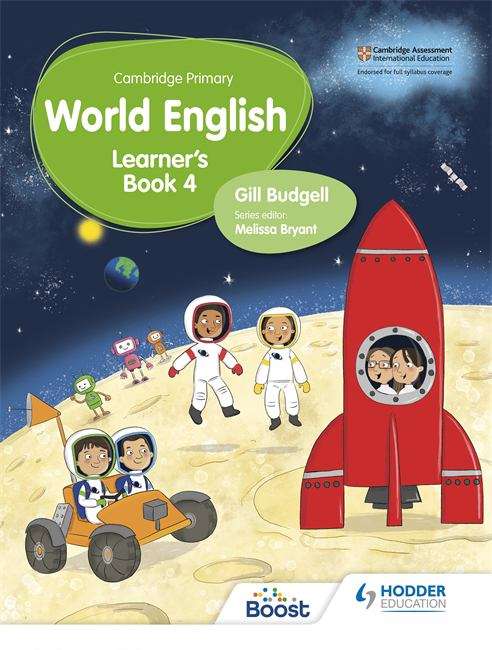 Book cover of Cambridge Primary World  English Learner's Book Stage 4 (Hodder Cambridge Primary English as a Second Language)