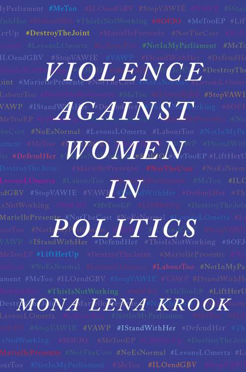 Book cover of Violence against Women in Politics